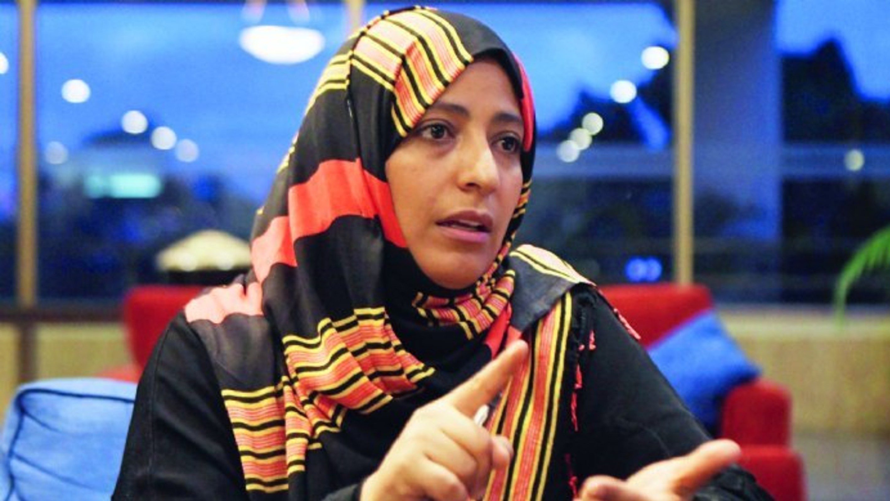 Interview with Mrs.Tawakkol Karman with Global Thinkers Forum